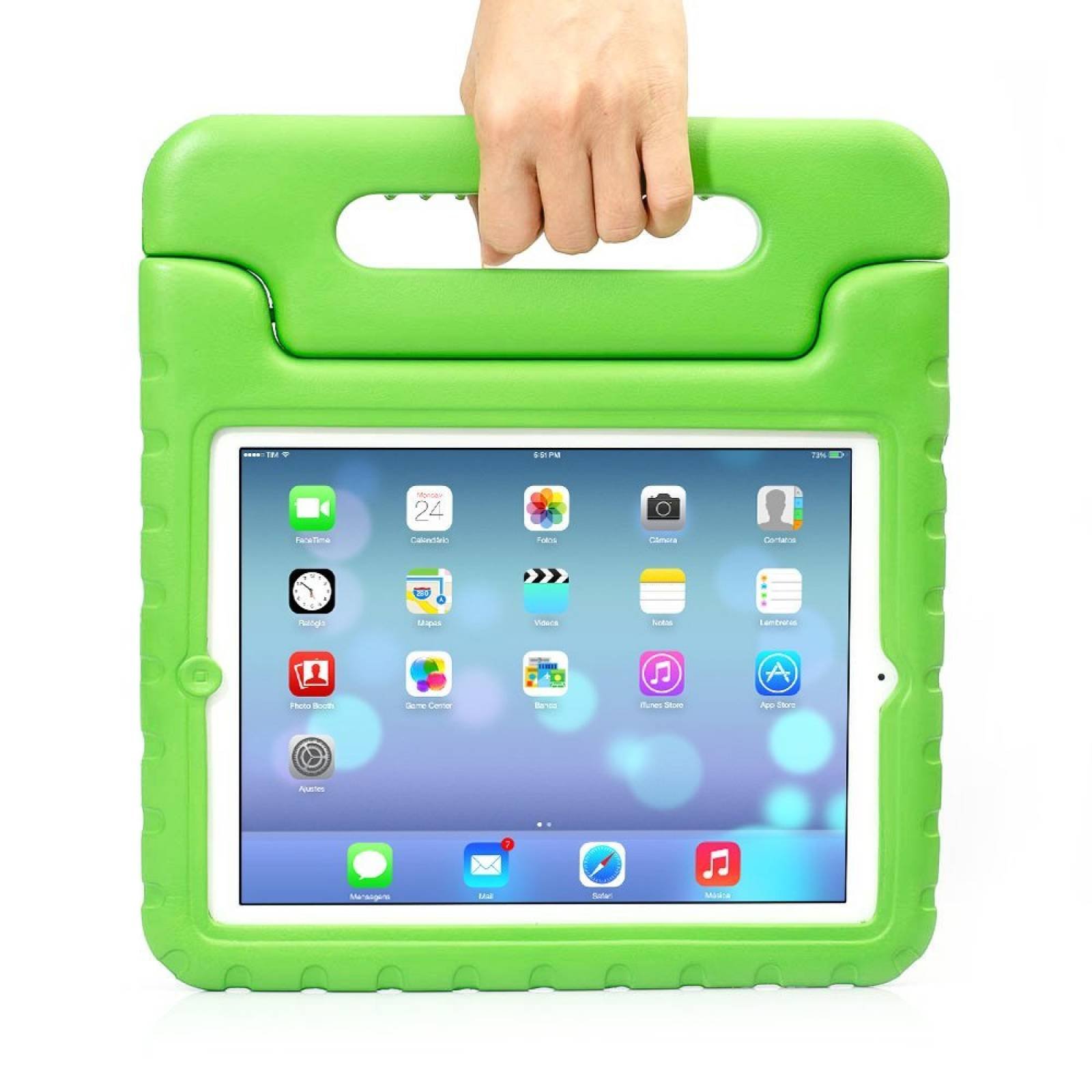 iPad 2, ipad 6 funda, hormigas TECH ligero [golpes] f -Verde