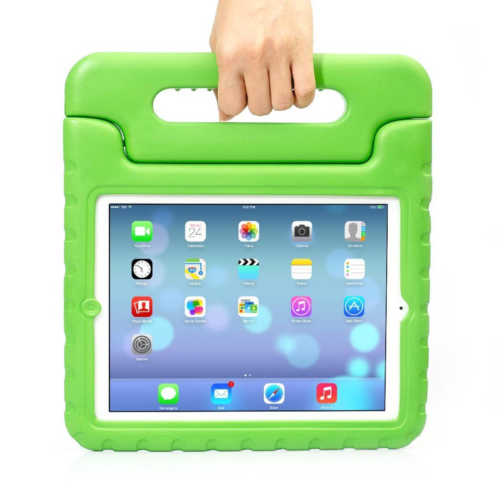 iPad 2, ipad 6 funda, hormigas TECH ligero [golpes] f -Verde