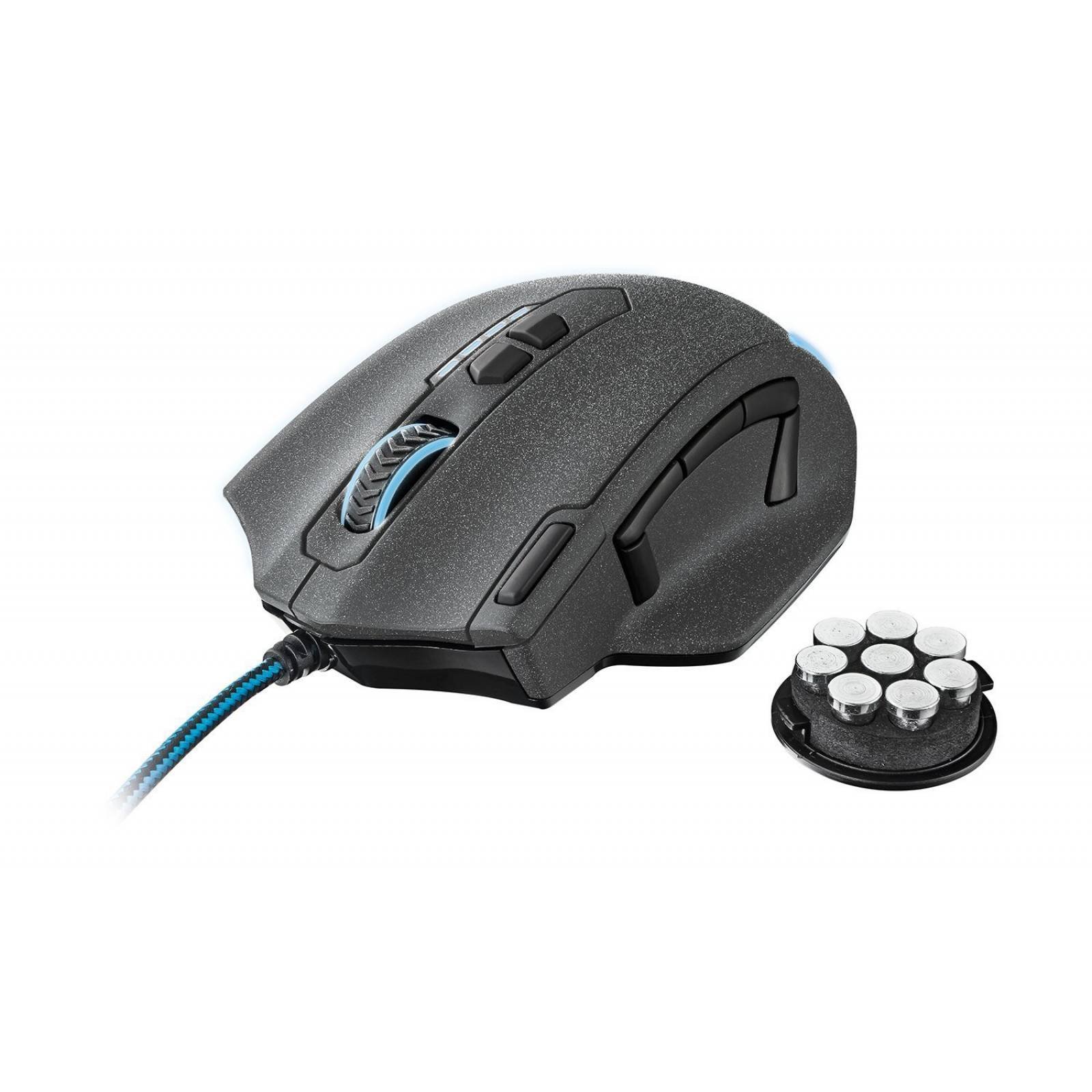 Confianza juegos GXT 155 RGB Gaming Mouse peso Tuning -Negro