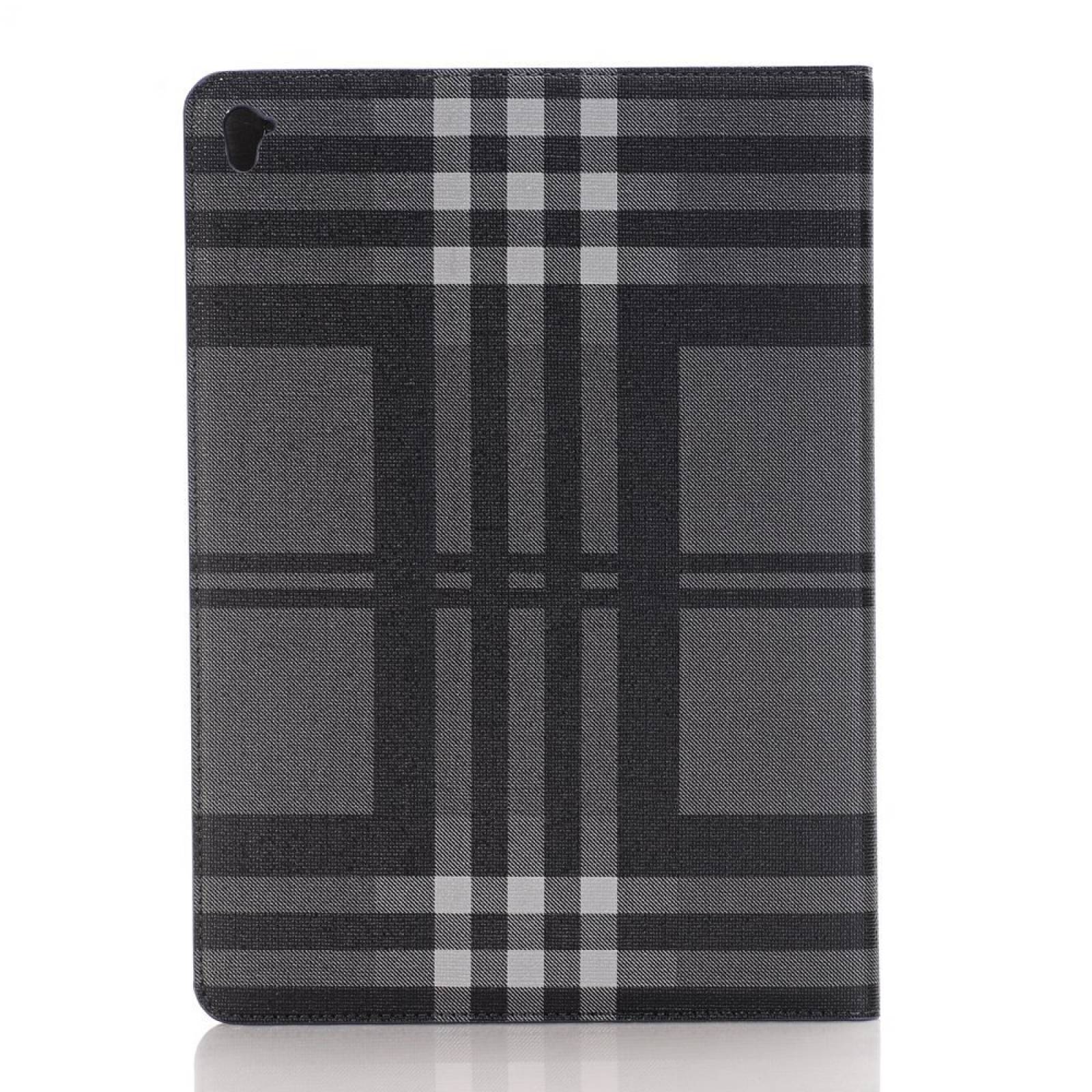 iPad Pro 9.7 cubierta funda XRPow rejilla patrón dise -Negro