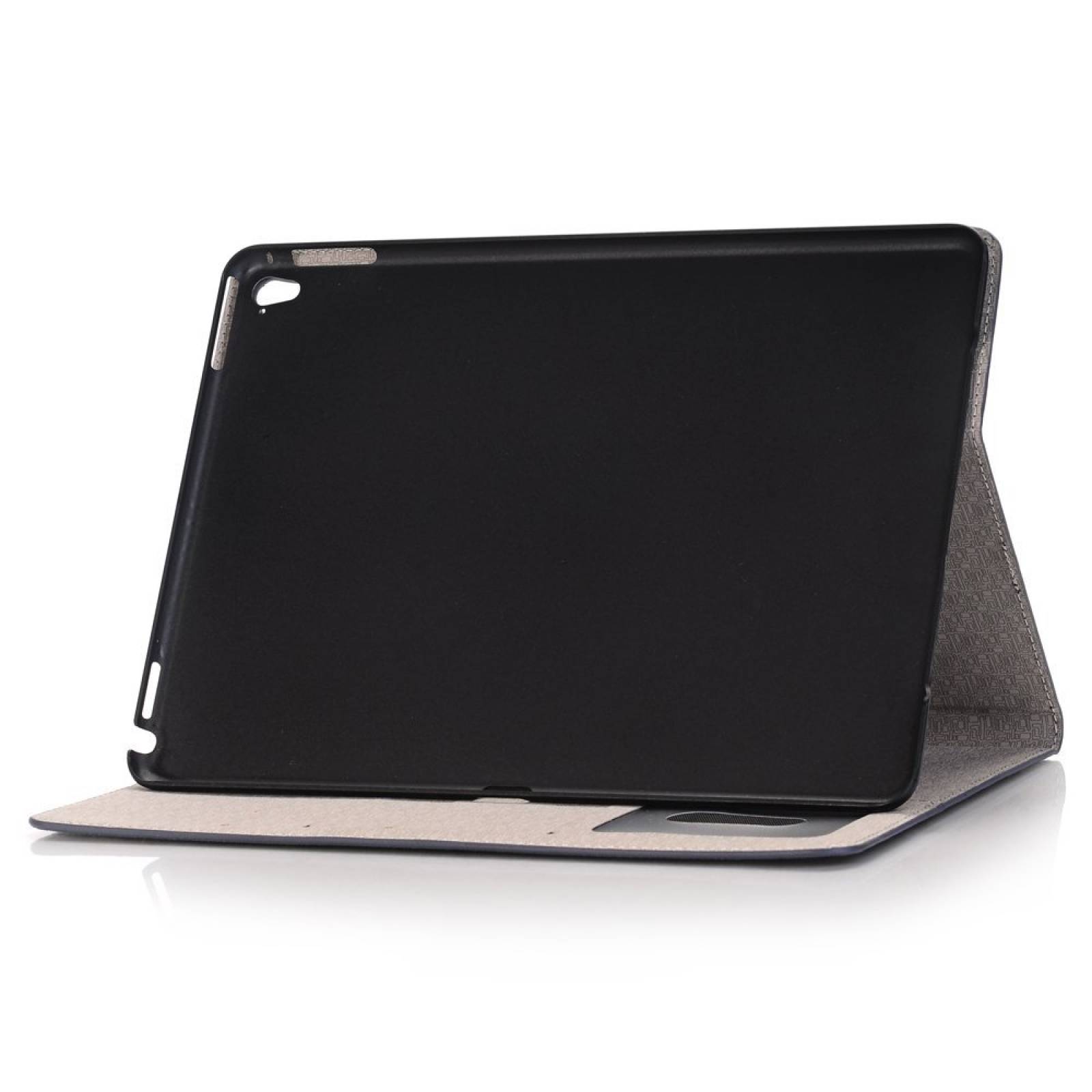 iPad Pro 9.7 cubierta funda XRPow rejilla patrón dise -Negro