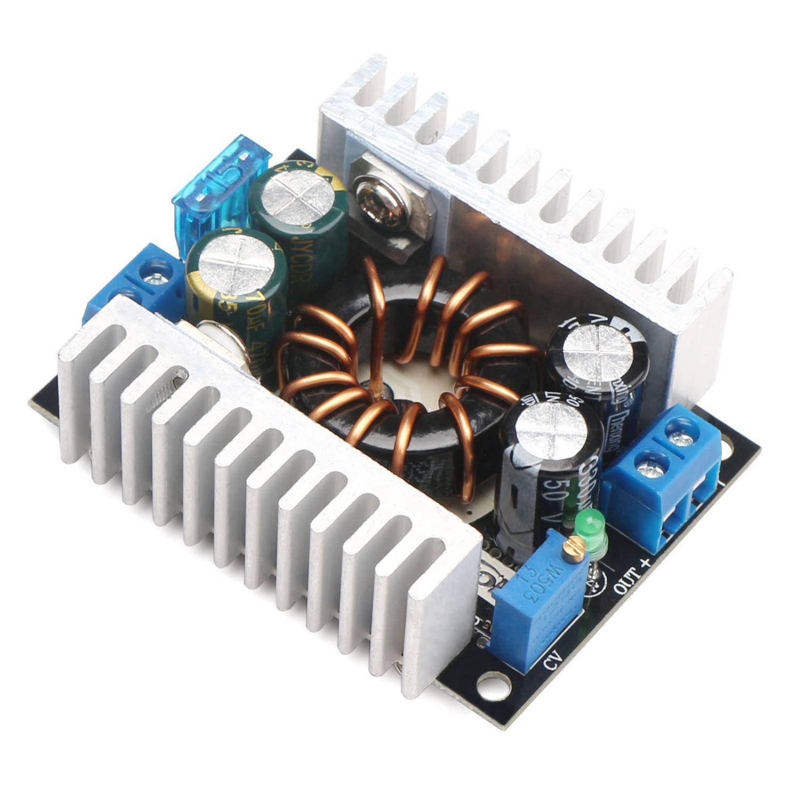 B:DROK 150W DC Boost Converter alimentación módulo voltaje reg