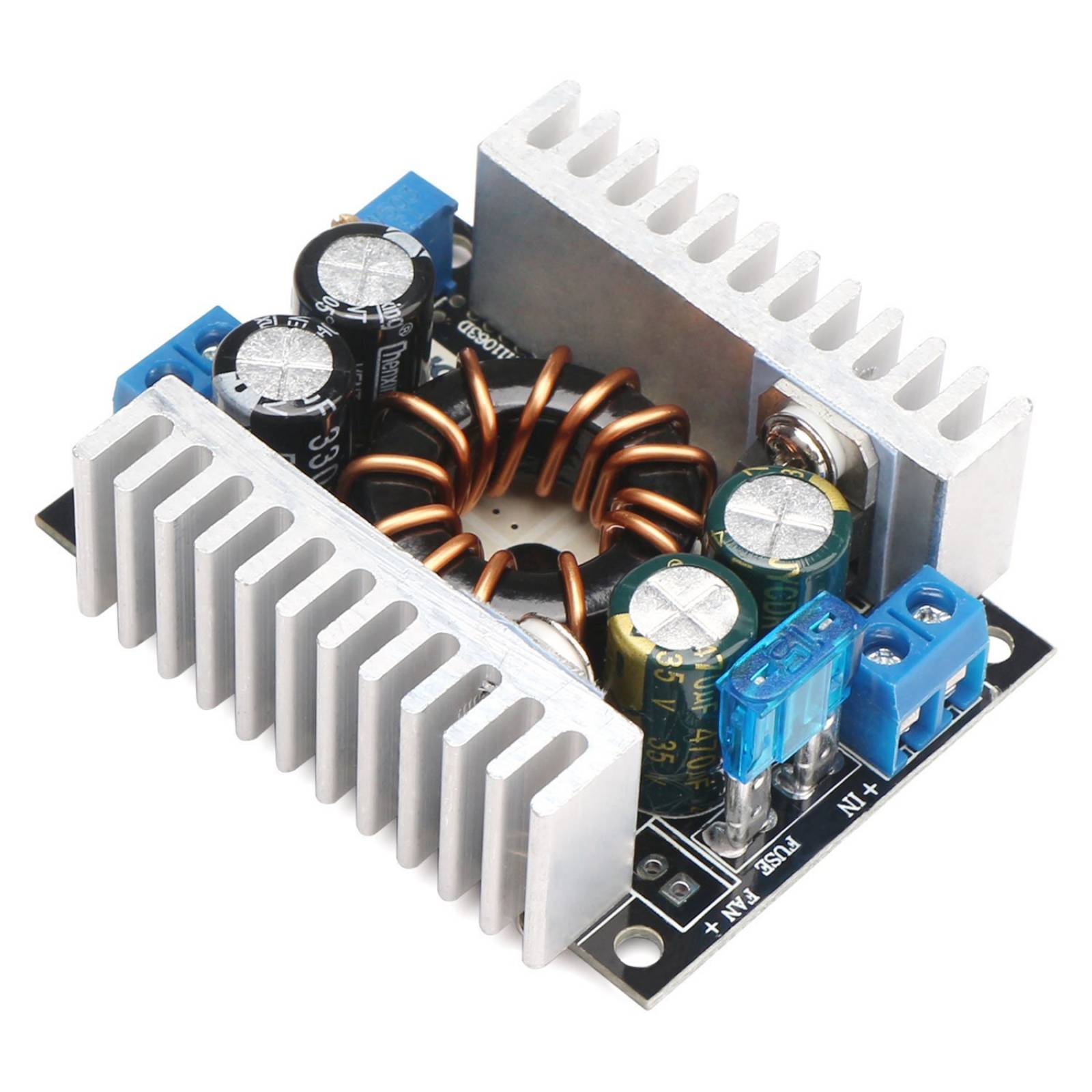 B:DROK 150W DC Boost Converter alimentación módulo voltaje reg