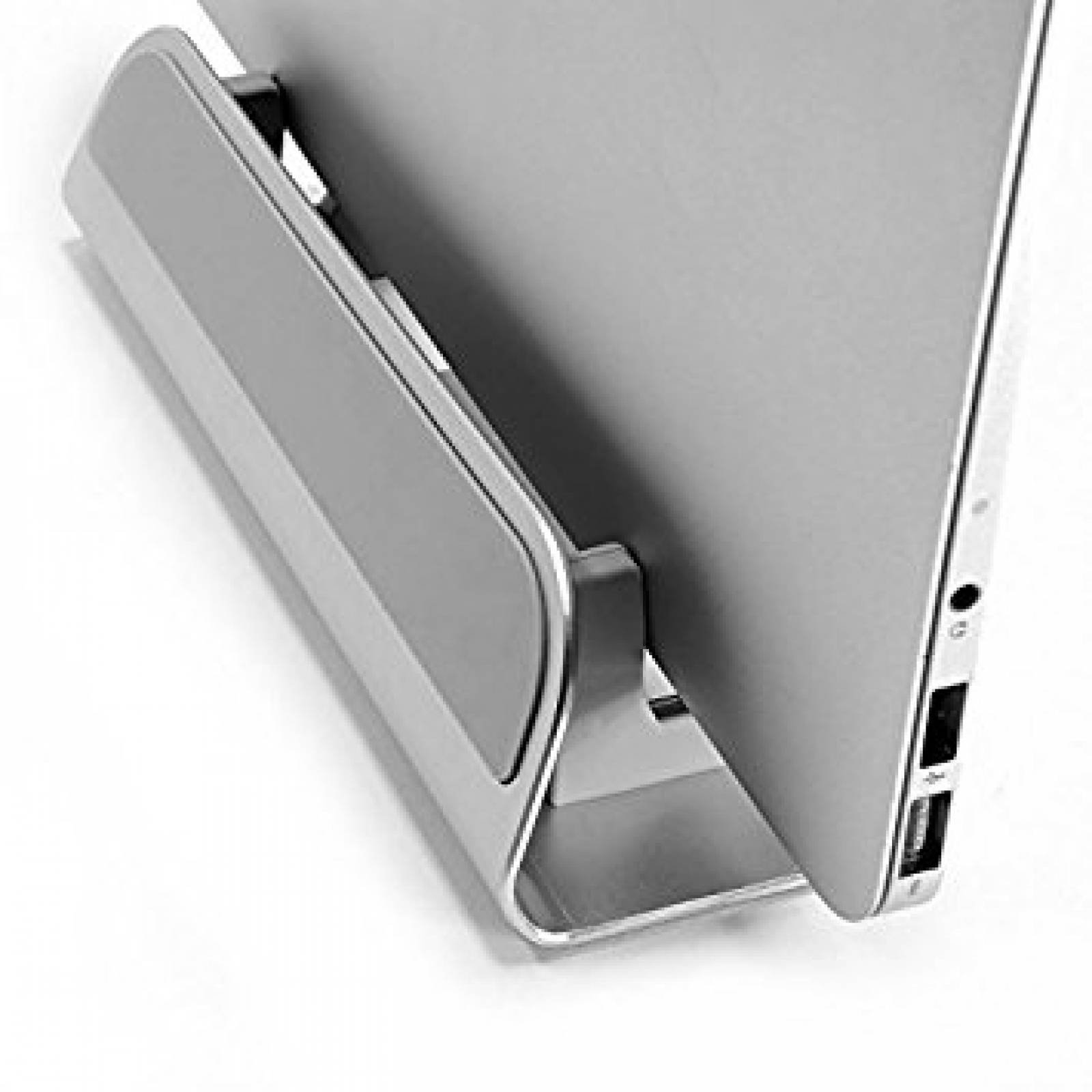 Base Para Laptop Nekmit Aluminio Horizontal Y Vertical -plat
