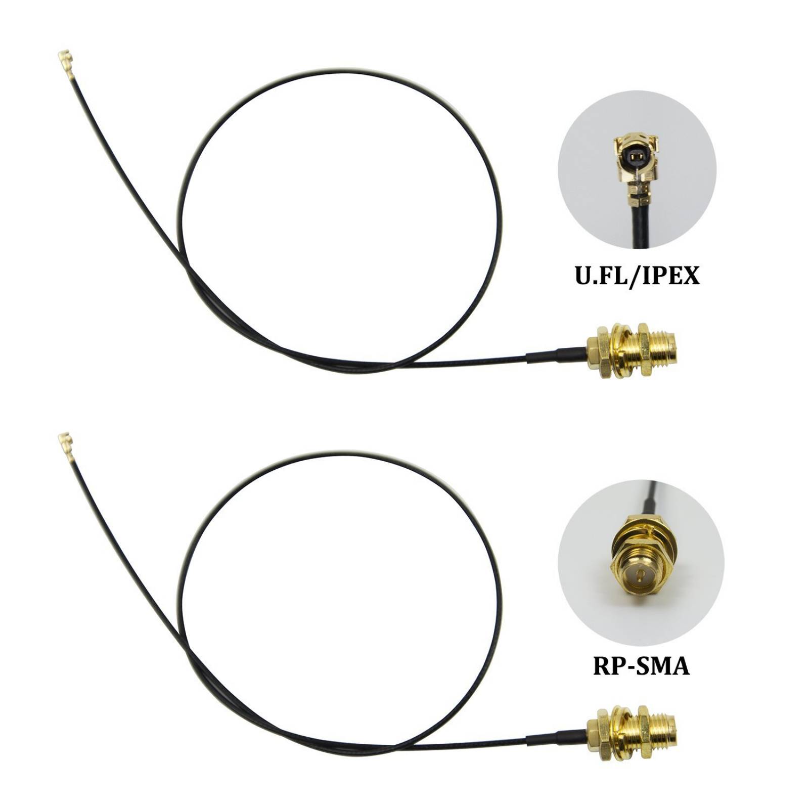 Antena Highfine 6dbi 2.4ghz Rp-sma Routers Mini Pcie -2pzs