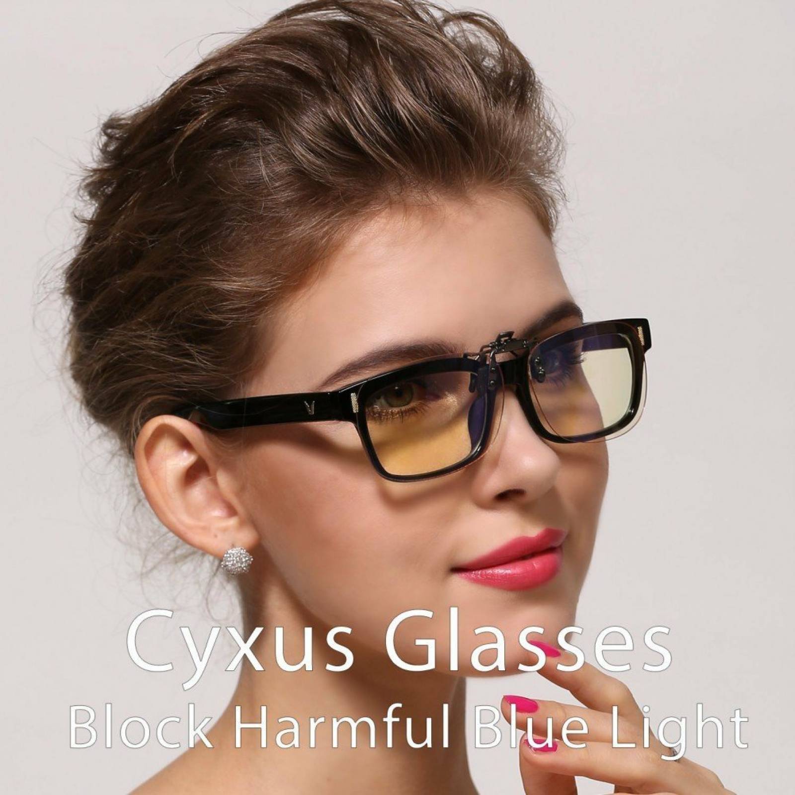 Cyxus filtro luz UV bloqueo vidrios azules [Clip] An -Transp