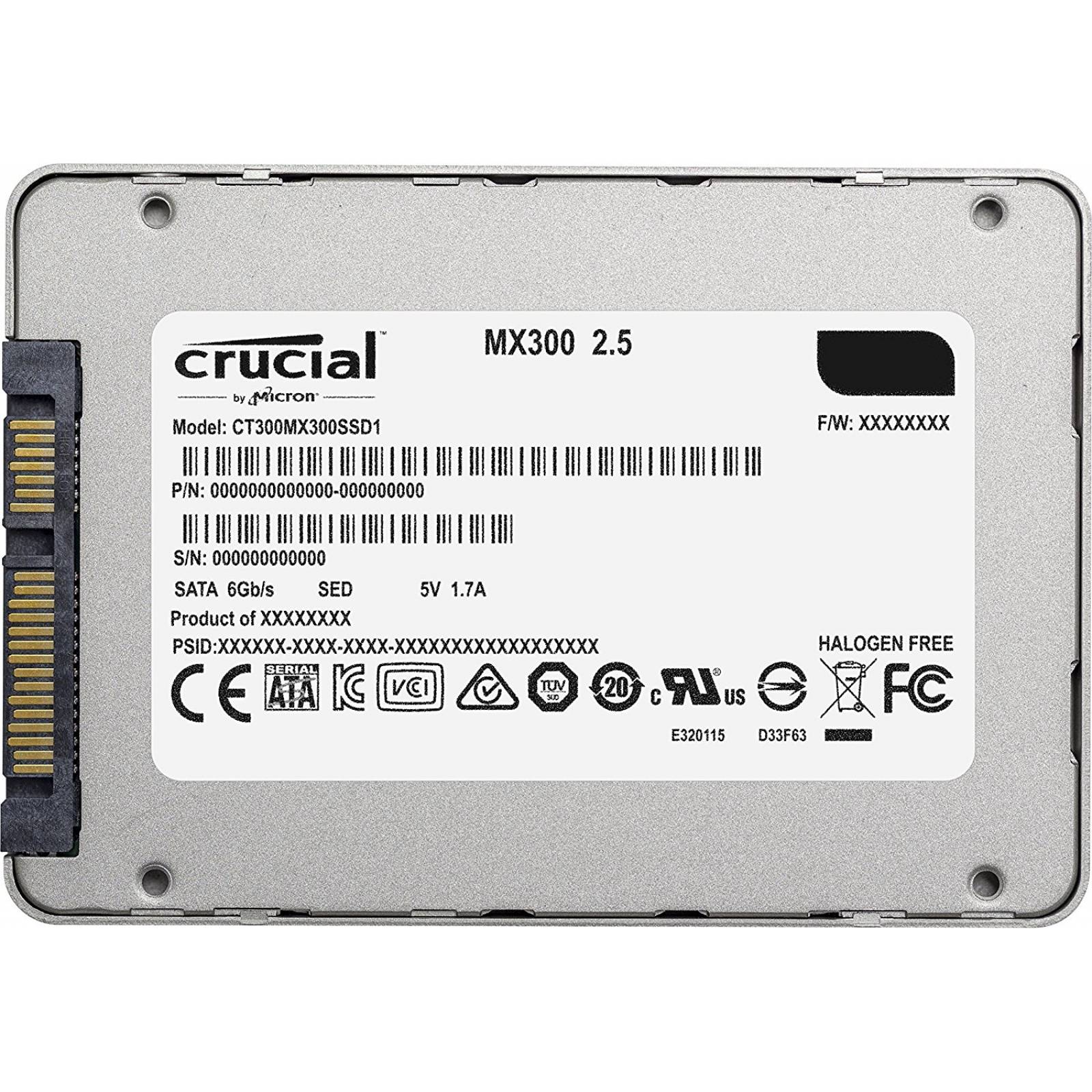 MX300 crucial 275GB SATA 2,5 pulgadas interna unidad estado