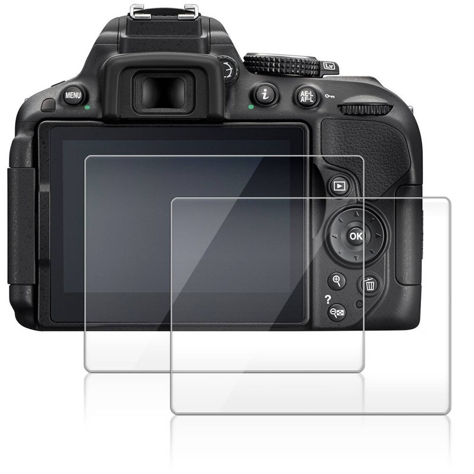 Cámara Protector pantalla Nikon D5300 D5500 AFUNTA P -Transp