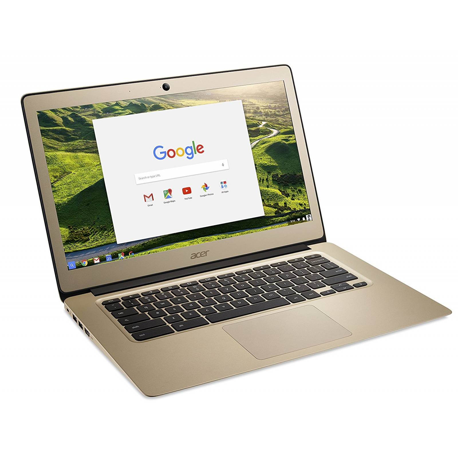 Acer Chromebook 14 aluminio 14 pulgadas HD completo  -Dorado