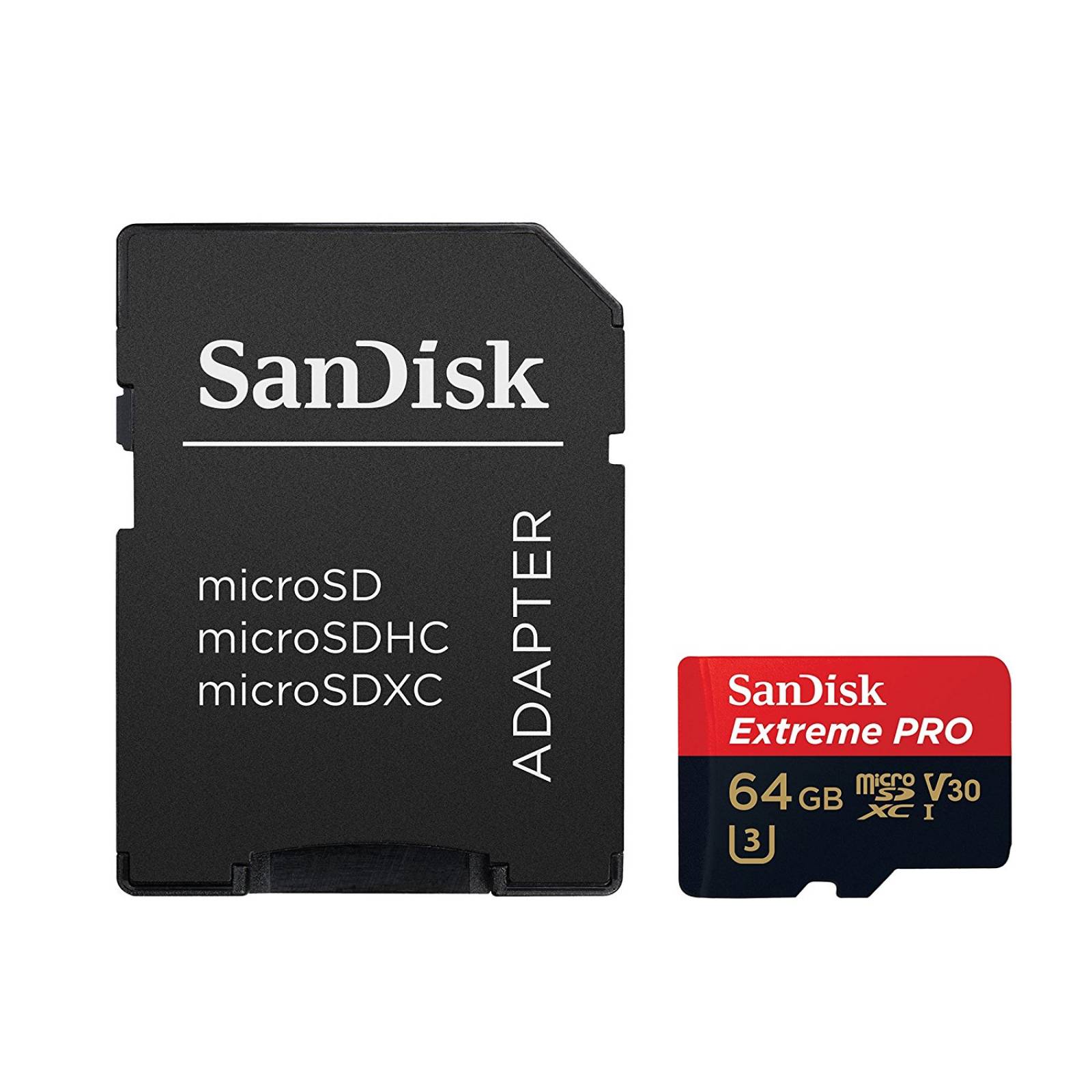 SanDisk Extreme Pro 64 GB clase 10 UHS-I 95 Mbps Lea U3 V30