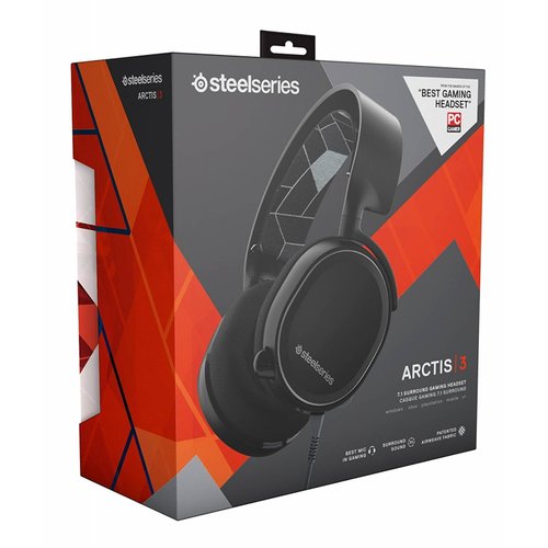 SteelSeries Arctis 3 auriculares juegos multiplatafor -Metal