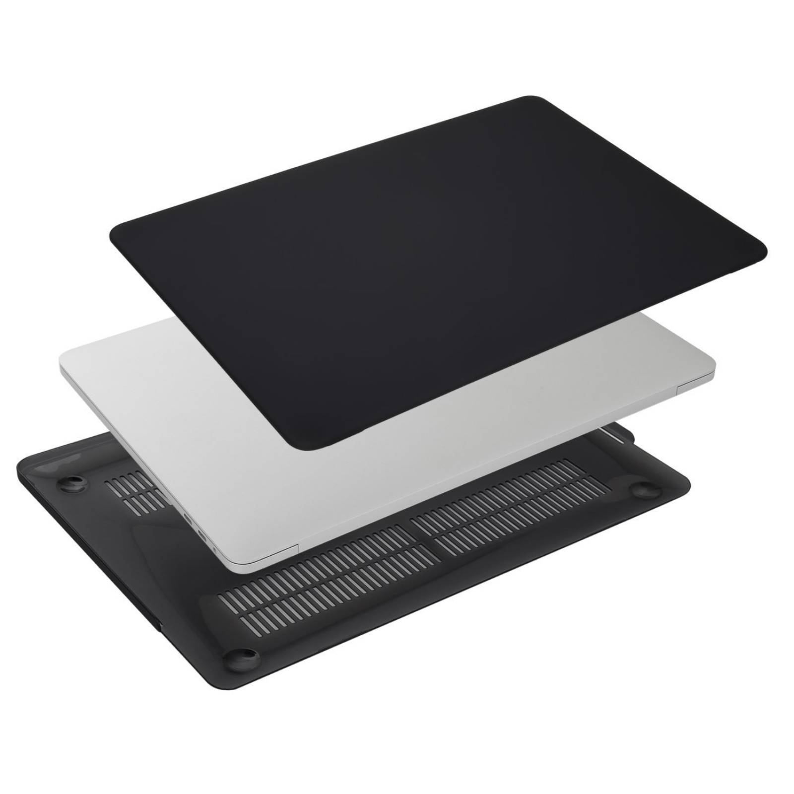 Kit Carcasa Mosiso P/ Macbook Pro 13 A1706 A1708 -negro