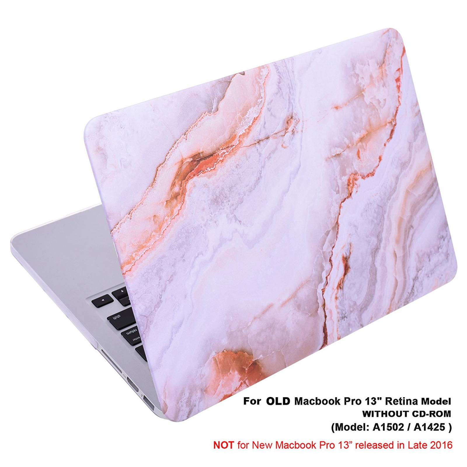 Carcasa Dura Cosmos Macbook Pro 13 A1502 A1425 -naranja