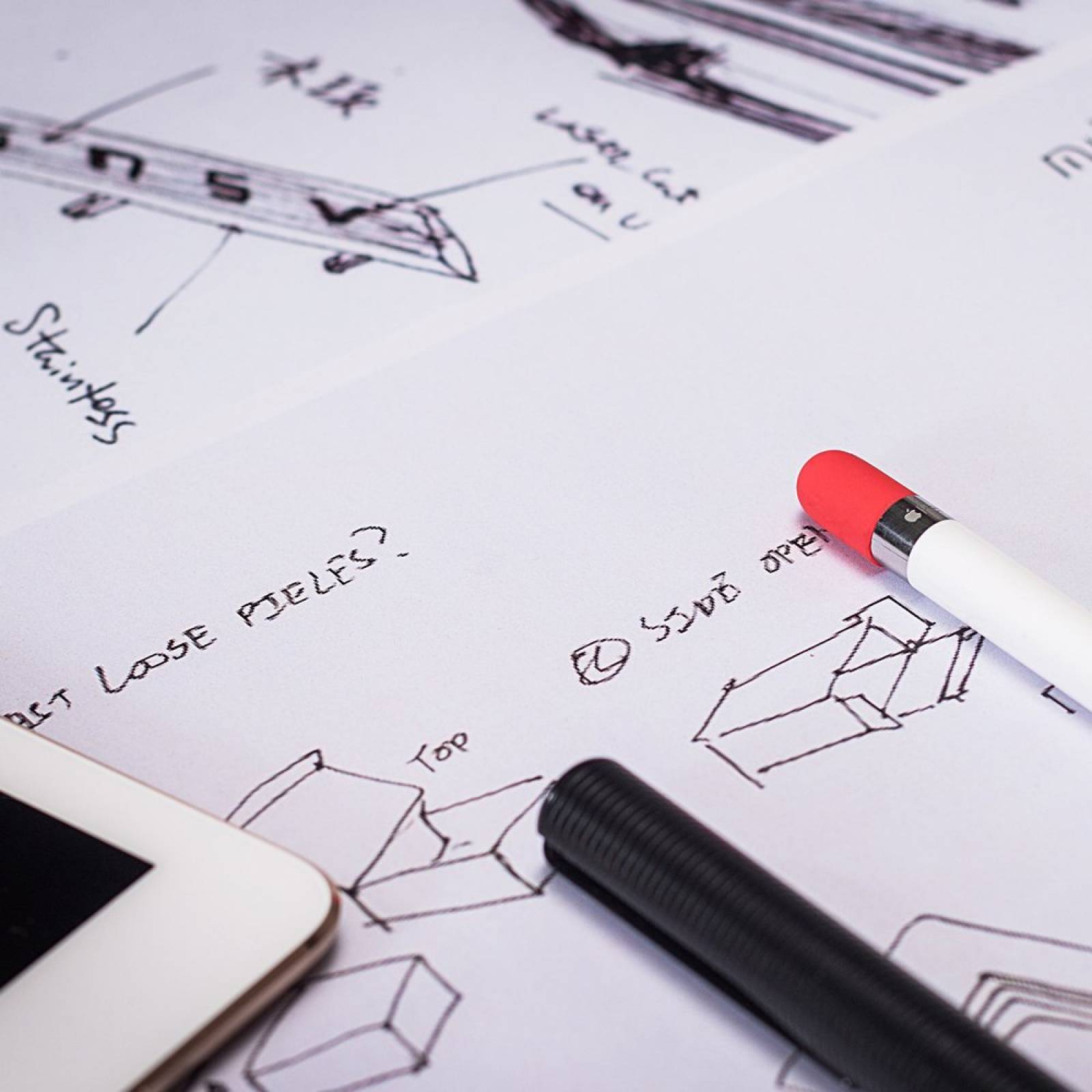 FRTMA Apple lápiz tapa recambio Pack 4