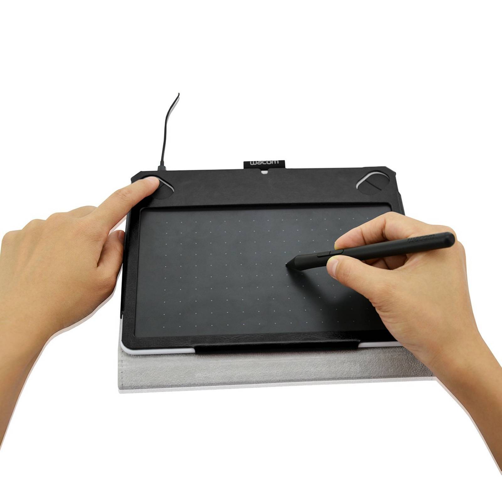 Funda Acdream Wacom Intuos Ctl 490dw Piel Pu -negro
