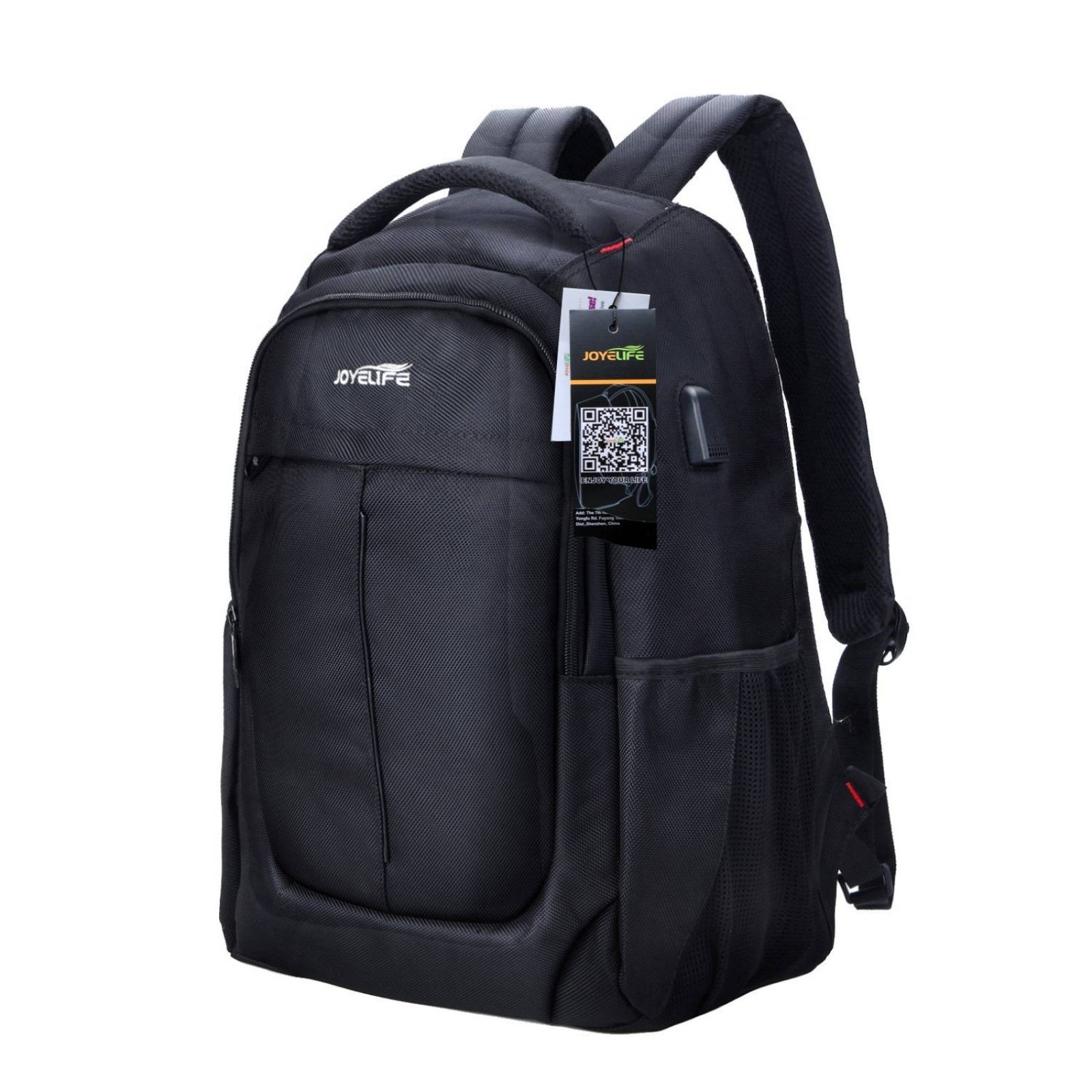 Mochila negocio hombres, Slim Rucks JOYELIFE mochila  -Negro