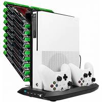 Soporte Vertical Un S Xbox Regulador Ventilador Enfriamiento