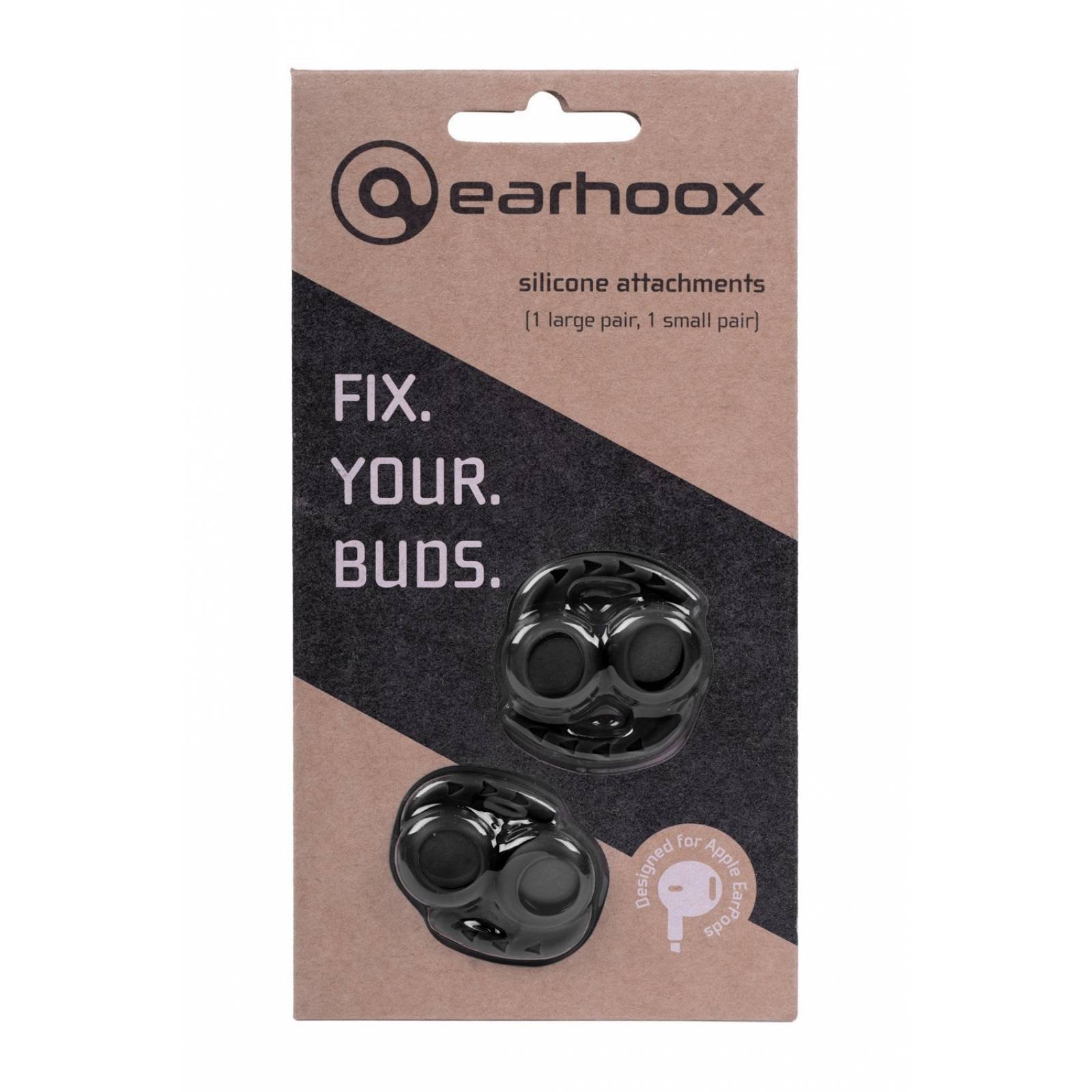 Earhoox 2.0 - EarPods Apple & AirPods-negro -Negro