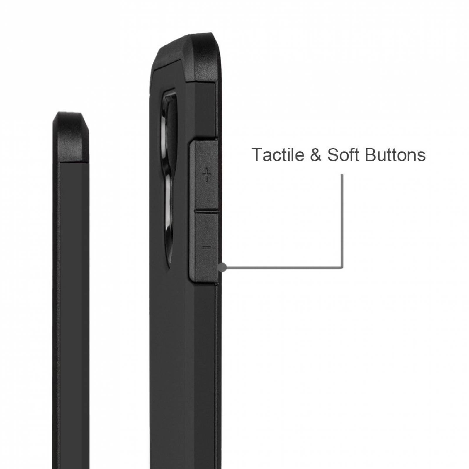 Funda Jd Para Lg G6/lg G6 Plus Doble Capa Anticaídas -negro