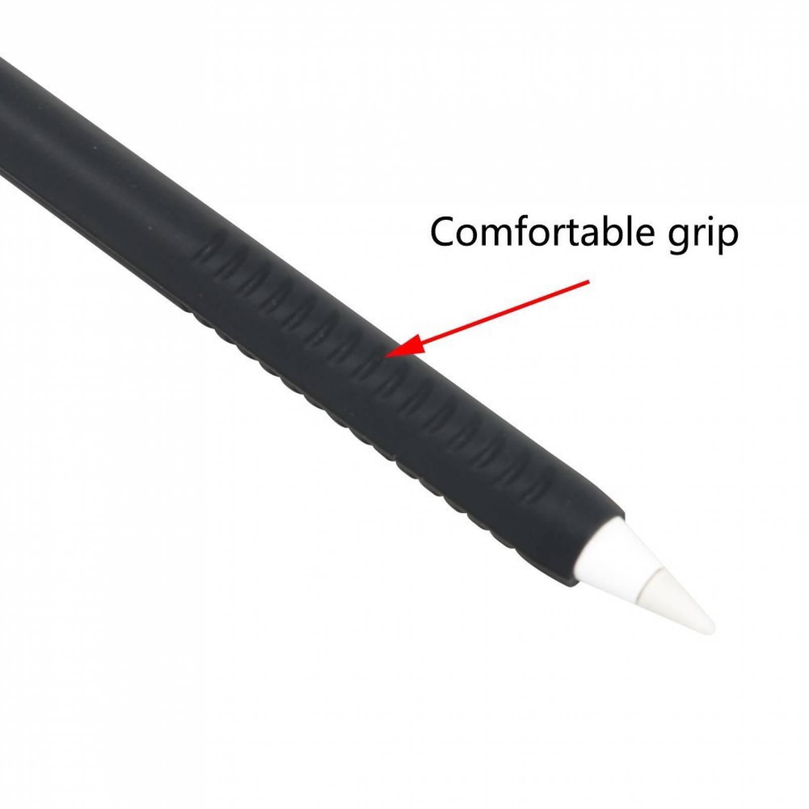 Funda Darhoo Para Apple Pencil, Silicona 16 Cm -negro