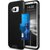 Caso de la tarjeta de S8 de Samsung Galaxy Plus Geekz -Negro