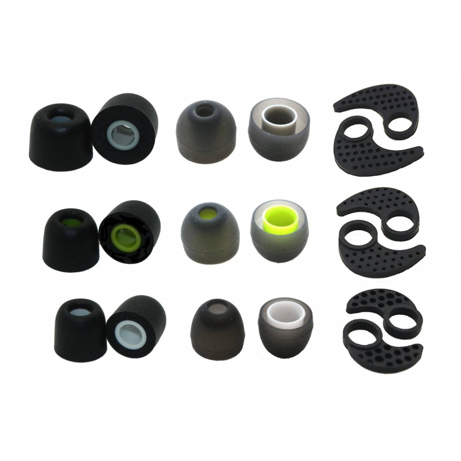 Pinne Cuffie JayBird X3 Set Ricambio Punte Auricolari & Pinne In Silicone Per Jaybird Bluebuds X X2 753144 - Foto 5