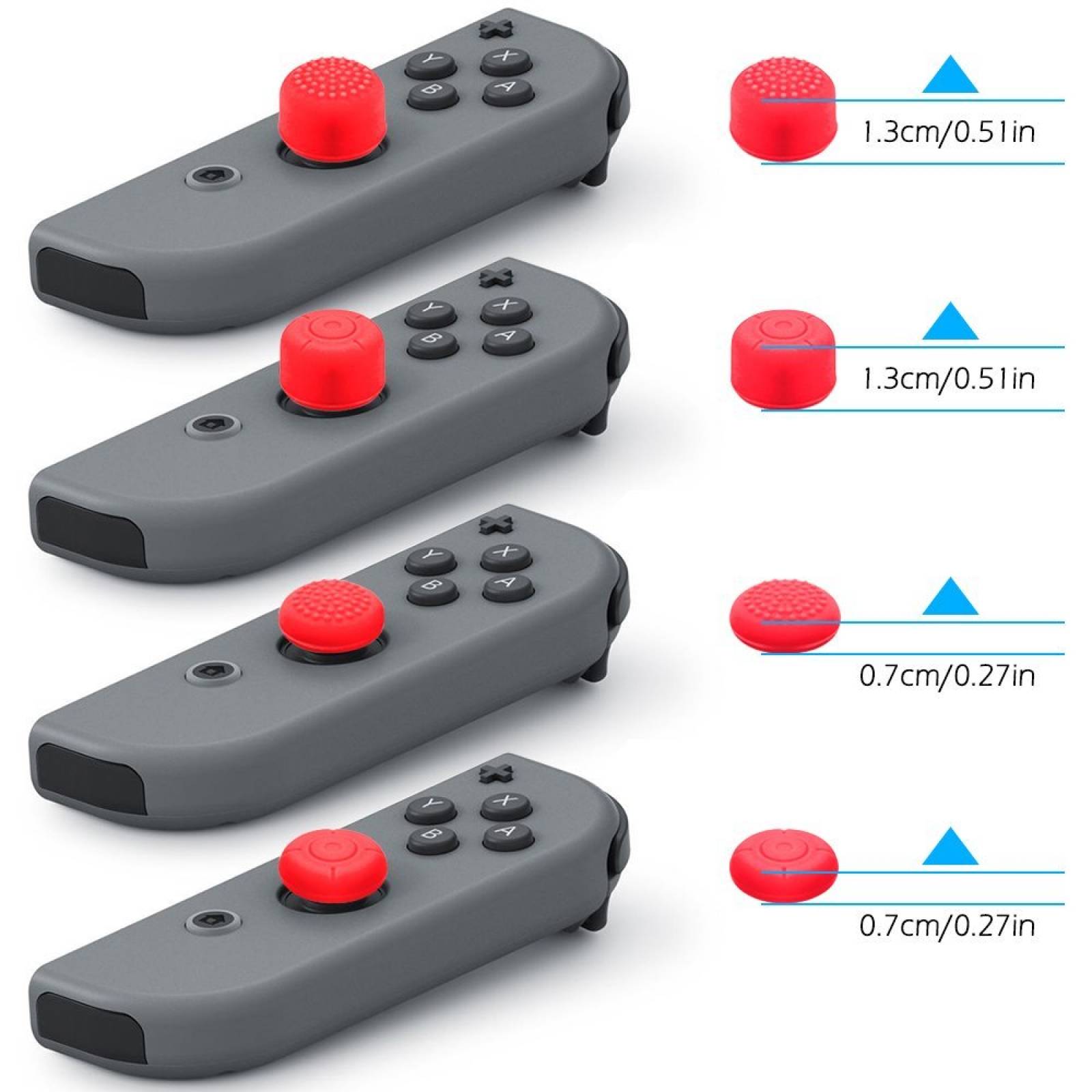 Protectores De Silicona Senhai Para Nintendo Switch Joy-con
