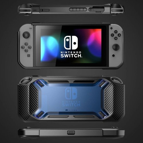 Funda Protectora Mumba Para Nintendo Switch Uso Rudo -azul