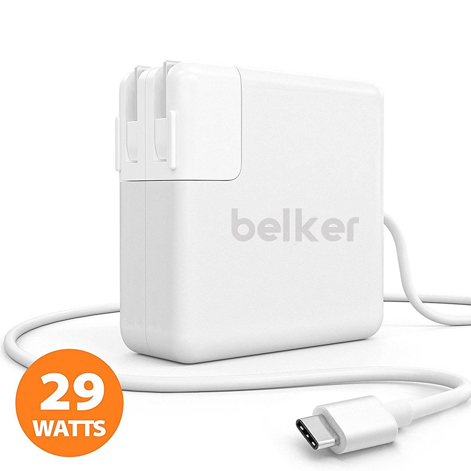 Cargador Belker Para Macbook 12- Pulgadas 2015, Usc-c, 29w