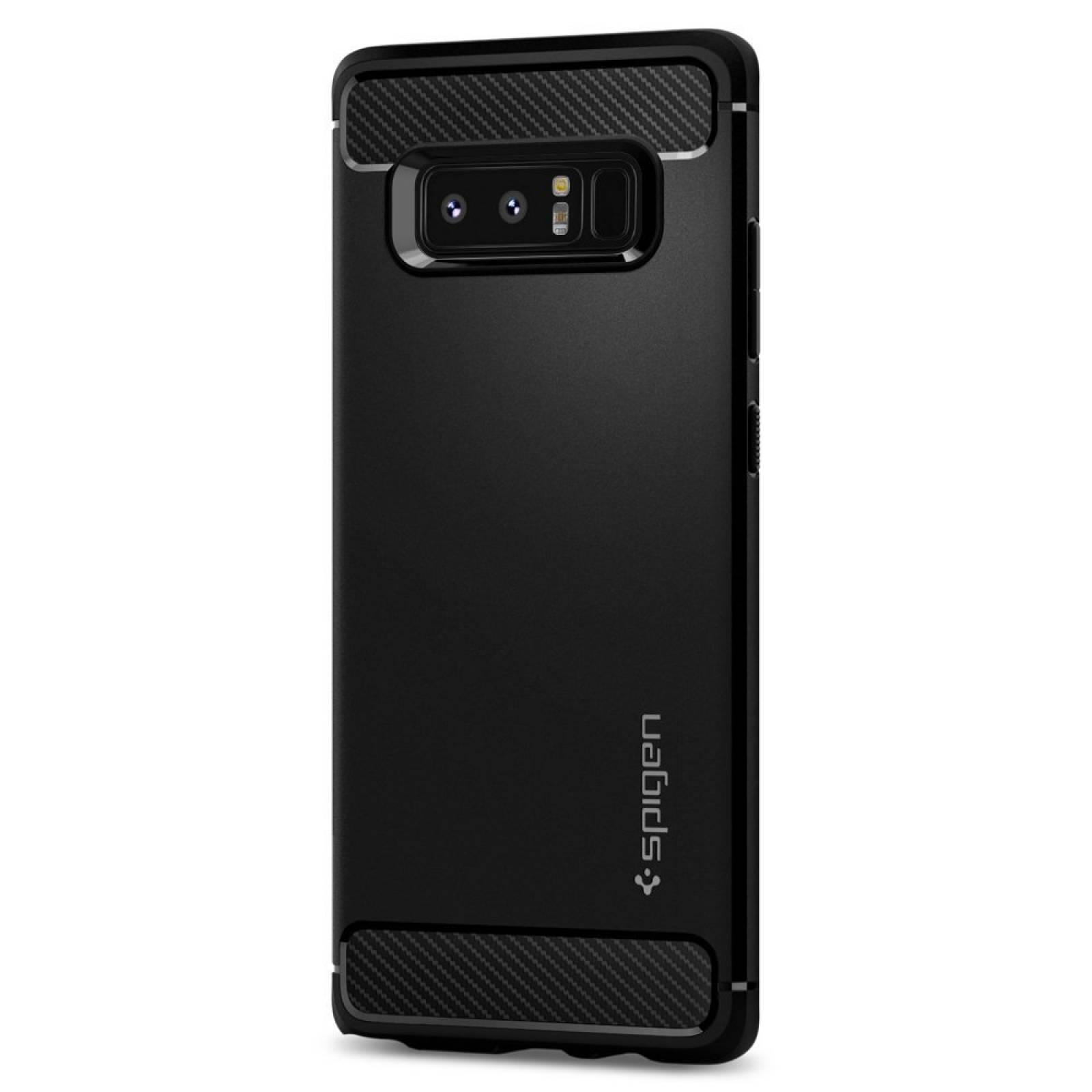 Funda Spigen Fibra De Carbón Resistente Galaxy Note 8 -negro