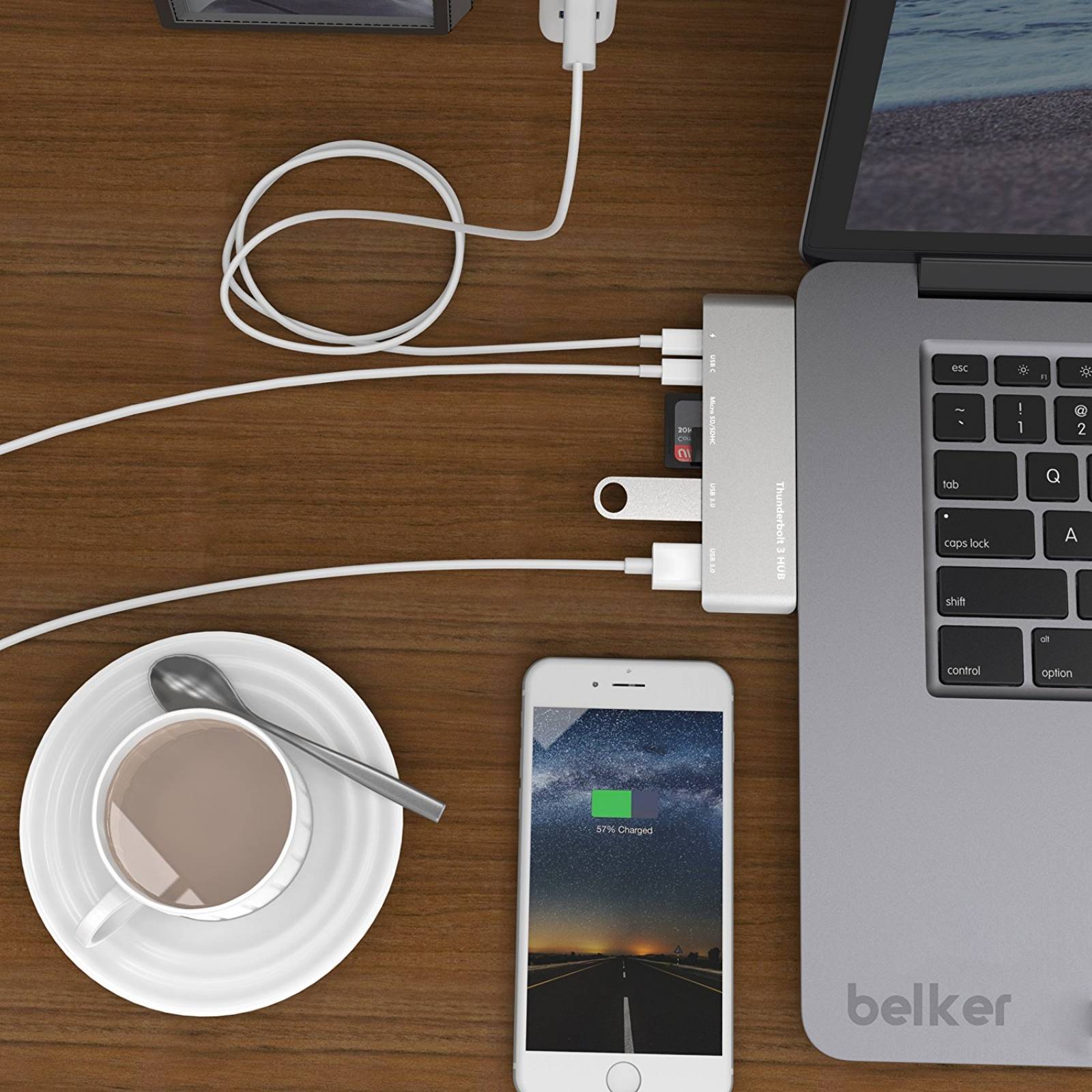 Rayo 3 USB-C centro /Belker MacBook Pro tech 6 1 hiperimpuls