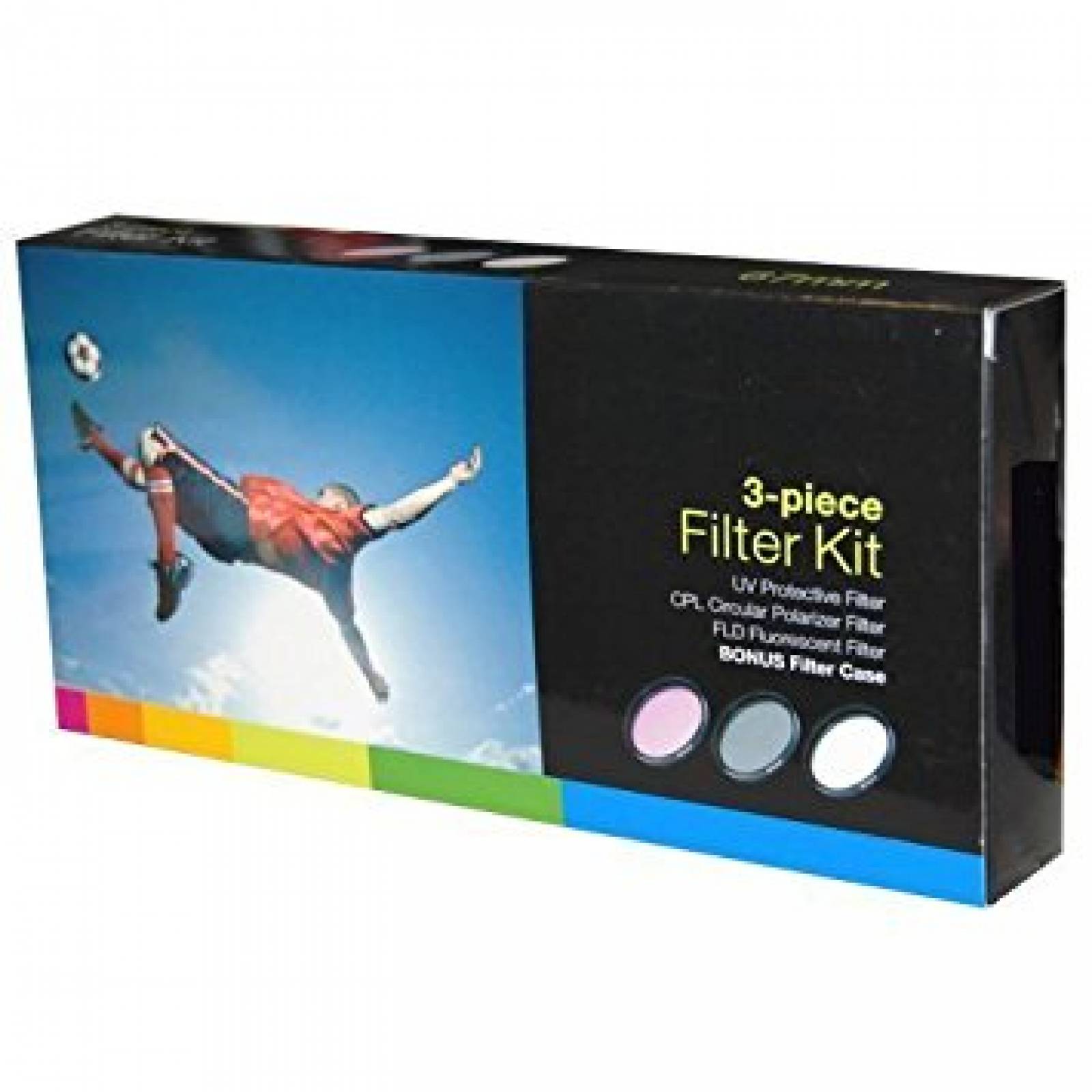 Kit De Filtros Plr 86mm, 3 Pzs De Alta Resolucion Uv Fld Cpl