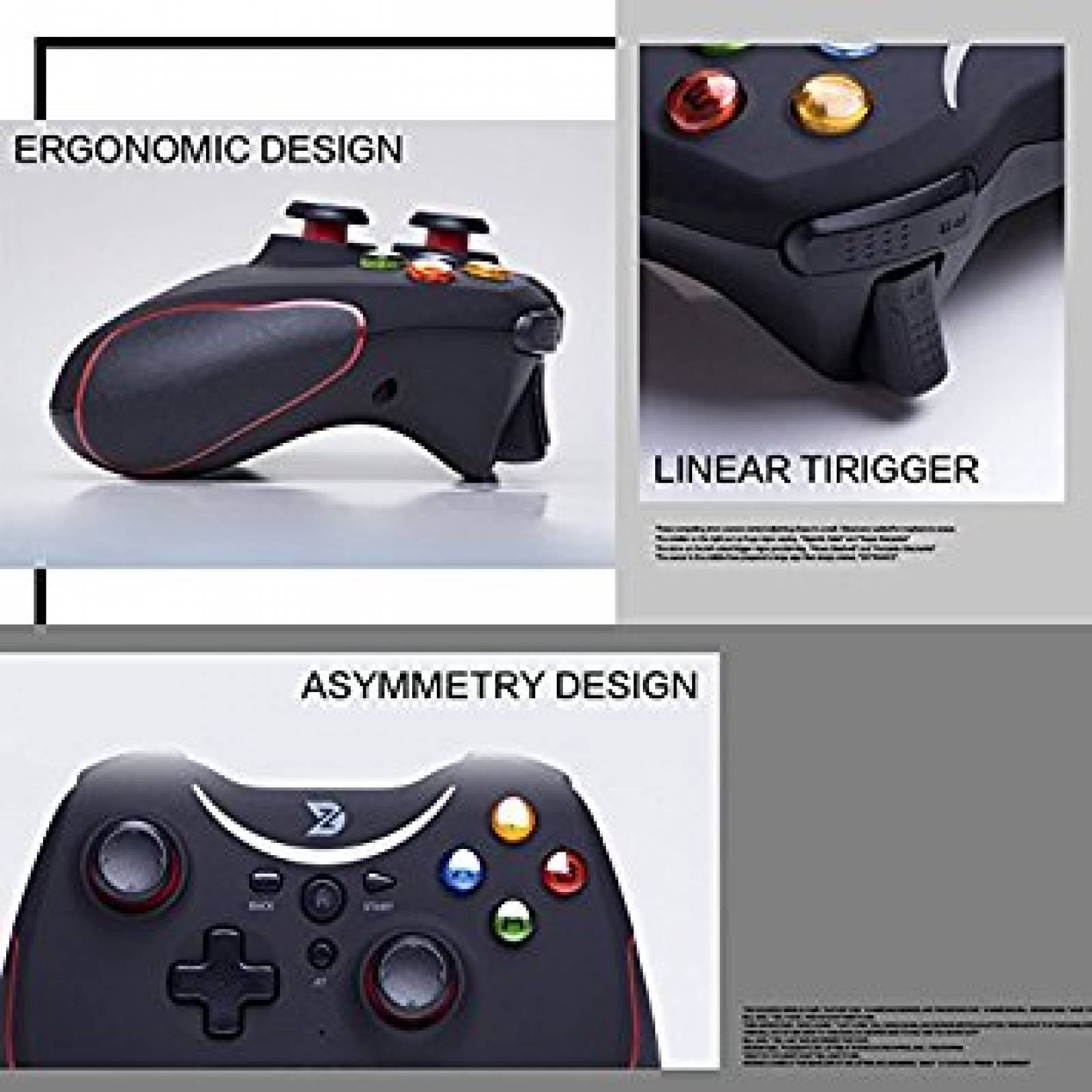 Control Zd-t Inalámbrico Usb Para Switch Pc Android -negro