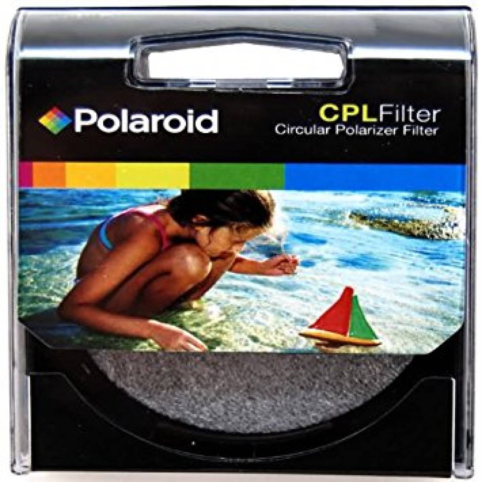 Filtro Cámara Polaroid Optics 105mm Polarizador Mc Uv