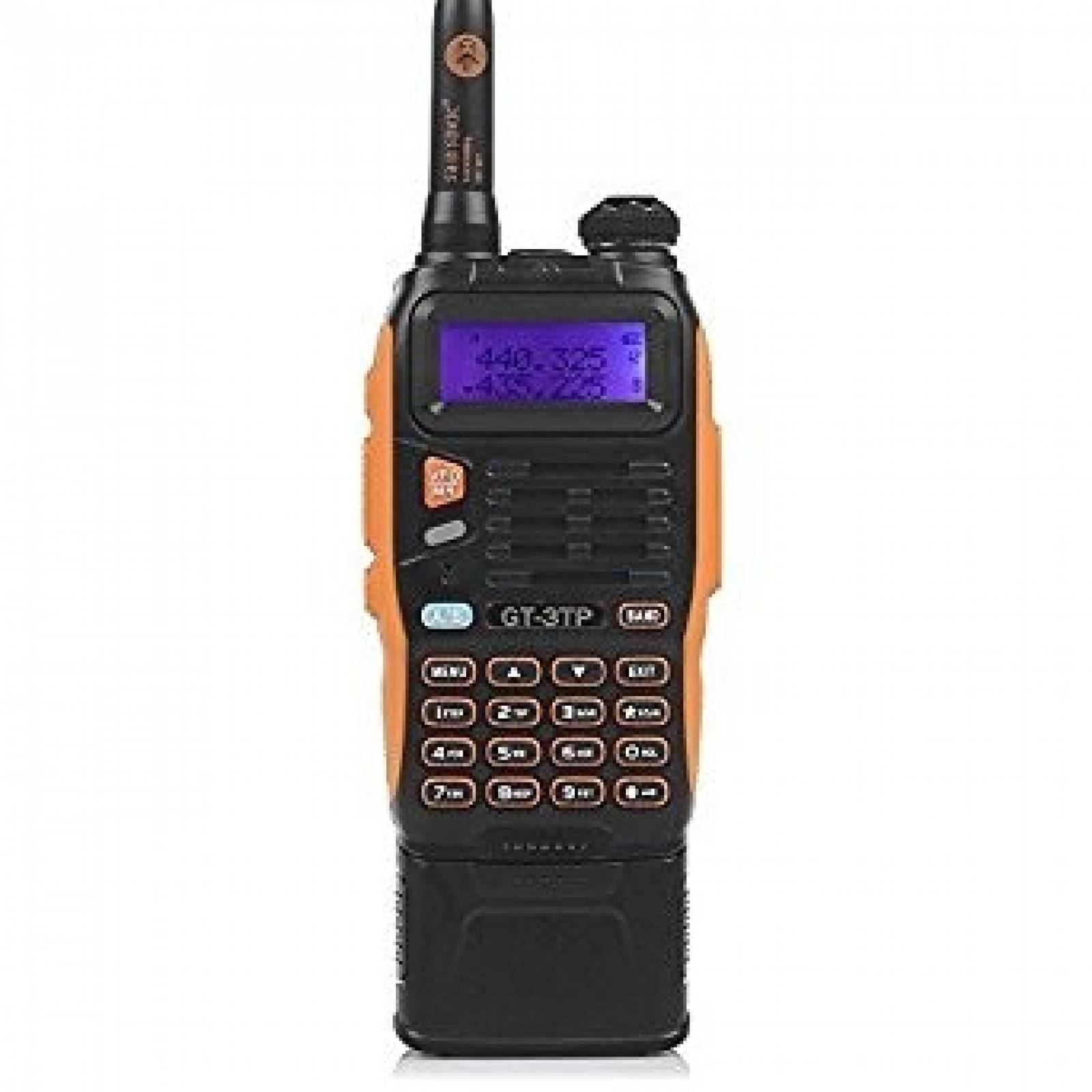 Radio Baofeng Gt-3tp Dual Mark-iii Tri-poder 8 4 1 W -negro