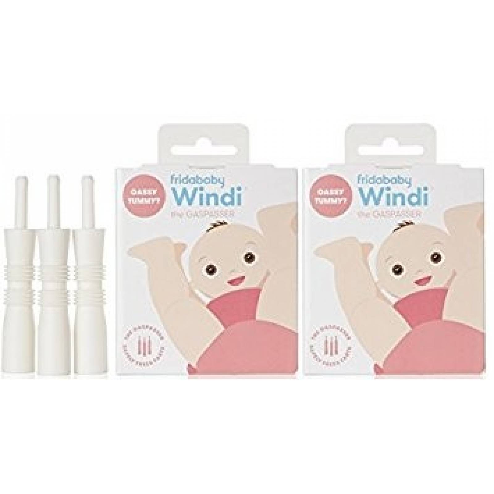 Pasador De Gas Fridababy Cólico Bebé Biodegradable- 2 Piezas