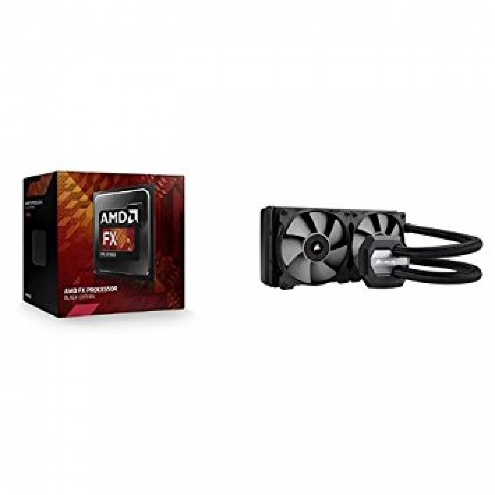 Procesador Amd Fx-8350 6-core + Corsair Hydro Series H100i