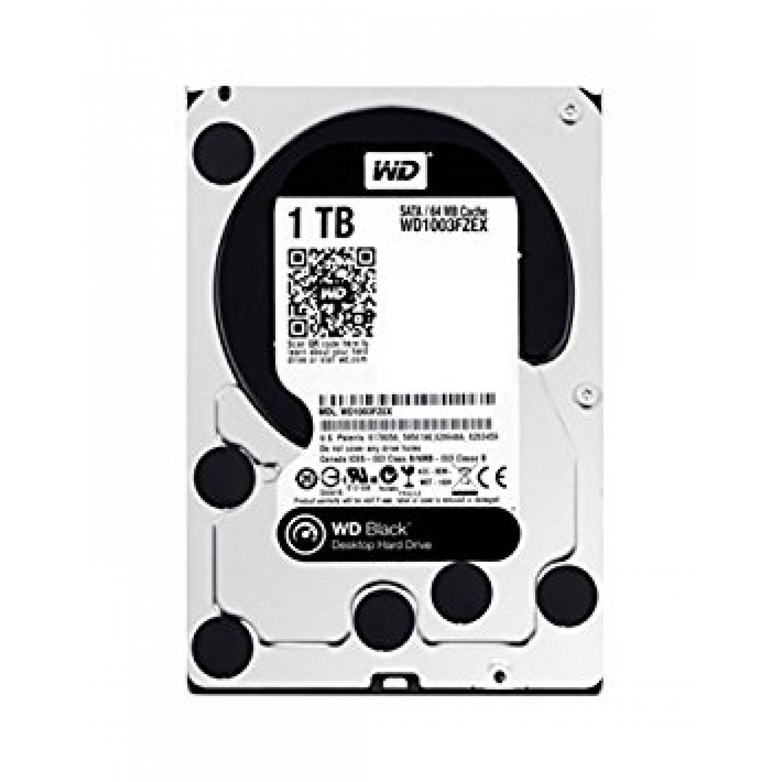 Disco Duro Alto Rendimiento Western Digital Wd1003fzex 1tb