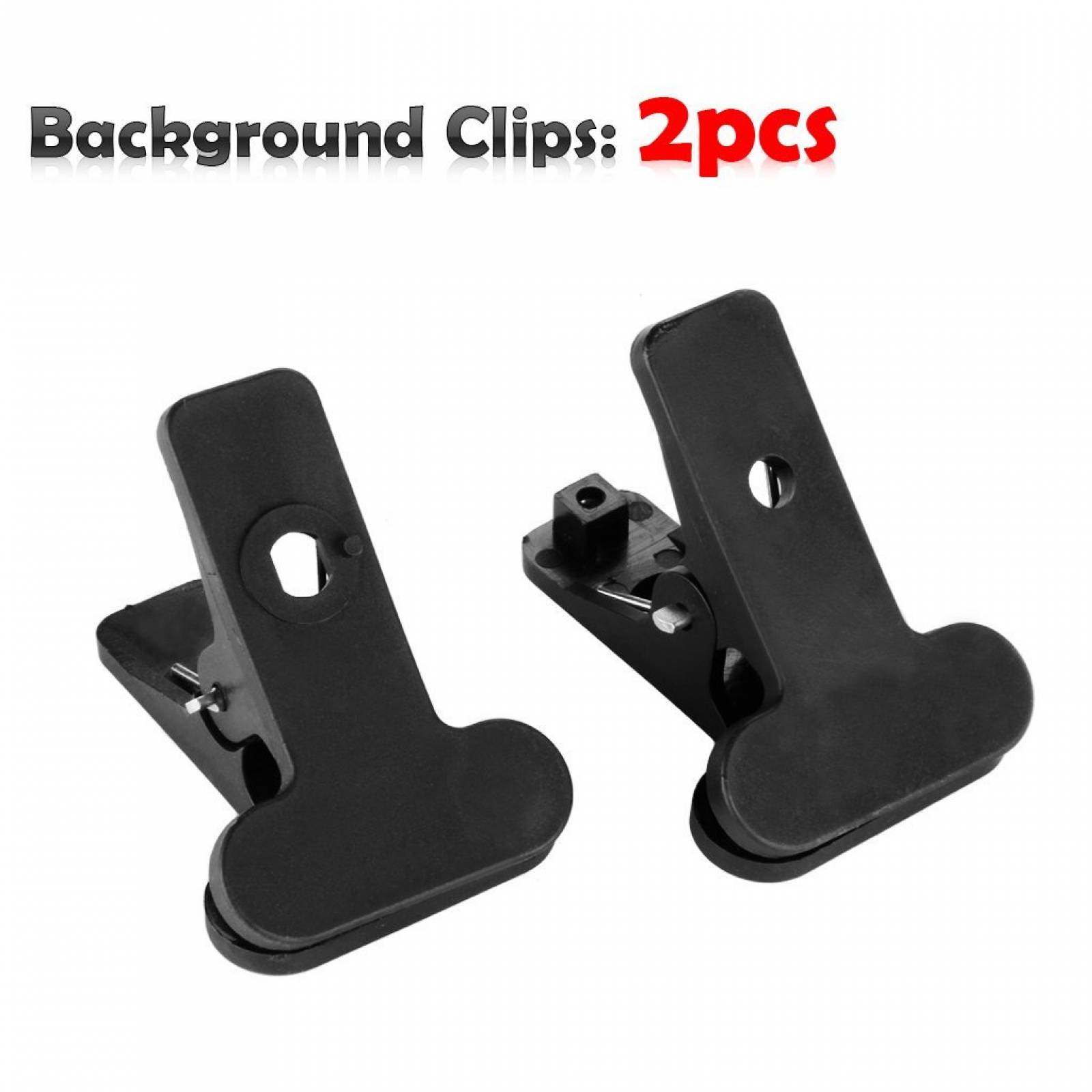 Stand Soporte Excelvan Kit Fondo 10 X 6.5ft Verde Y Blanco