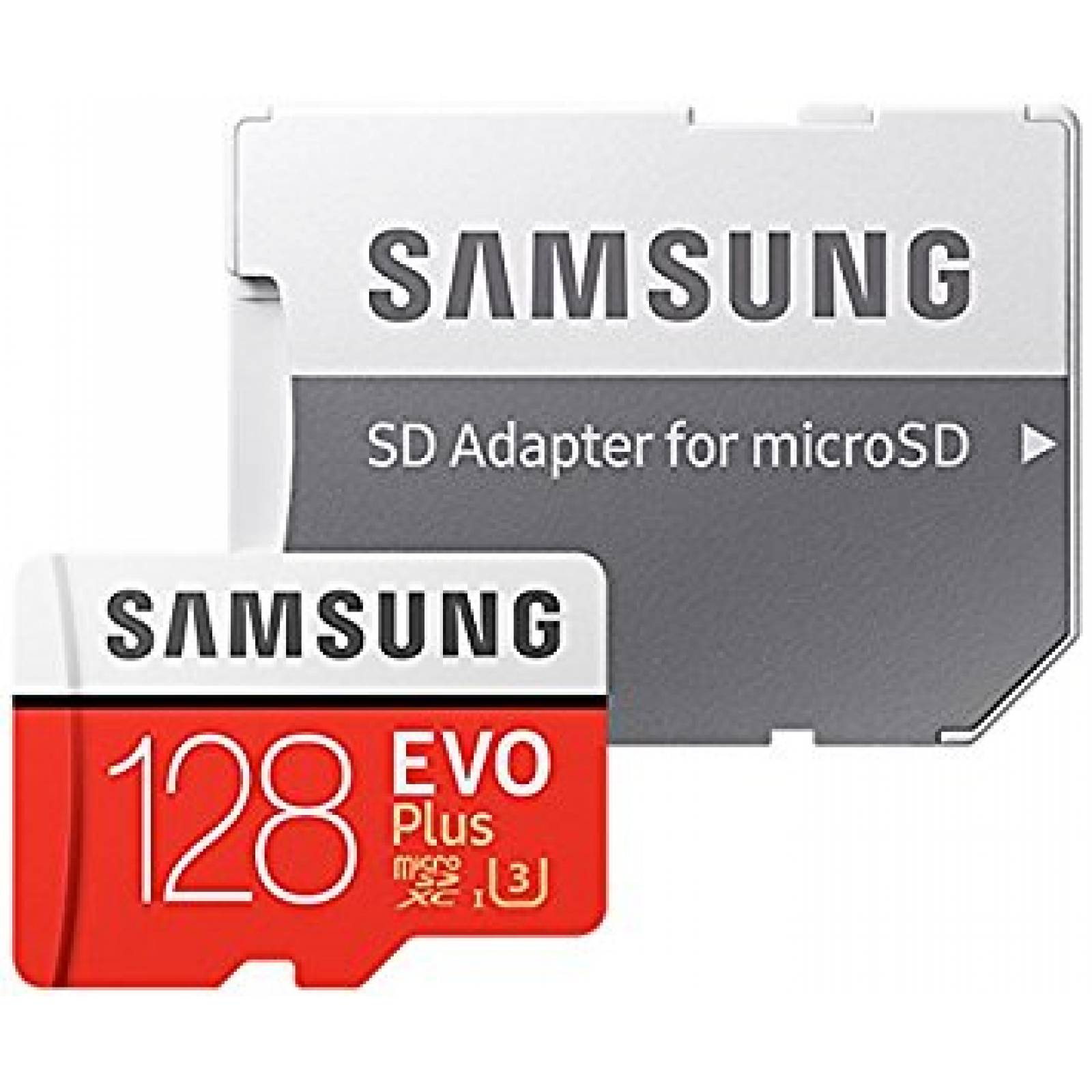 Memoria Microsd Samsung Evo Plus 128gb Sdxc Class 10 C/adap
