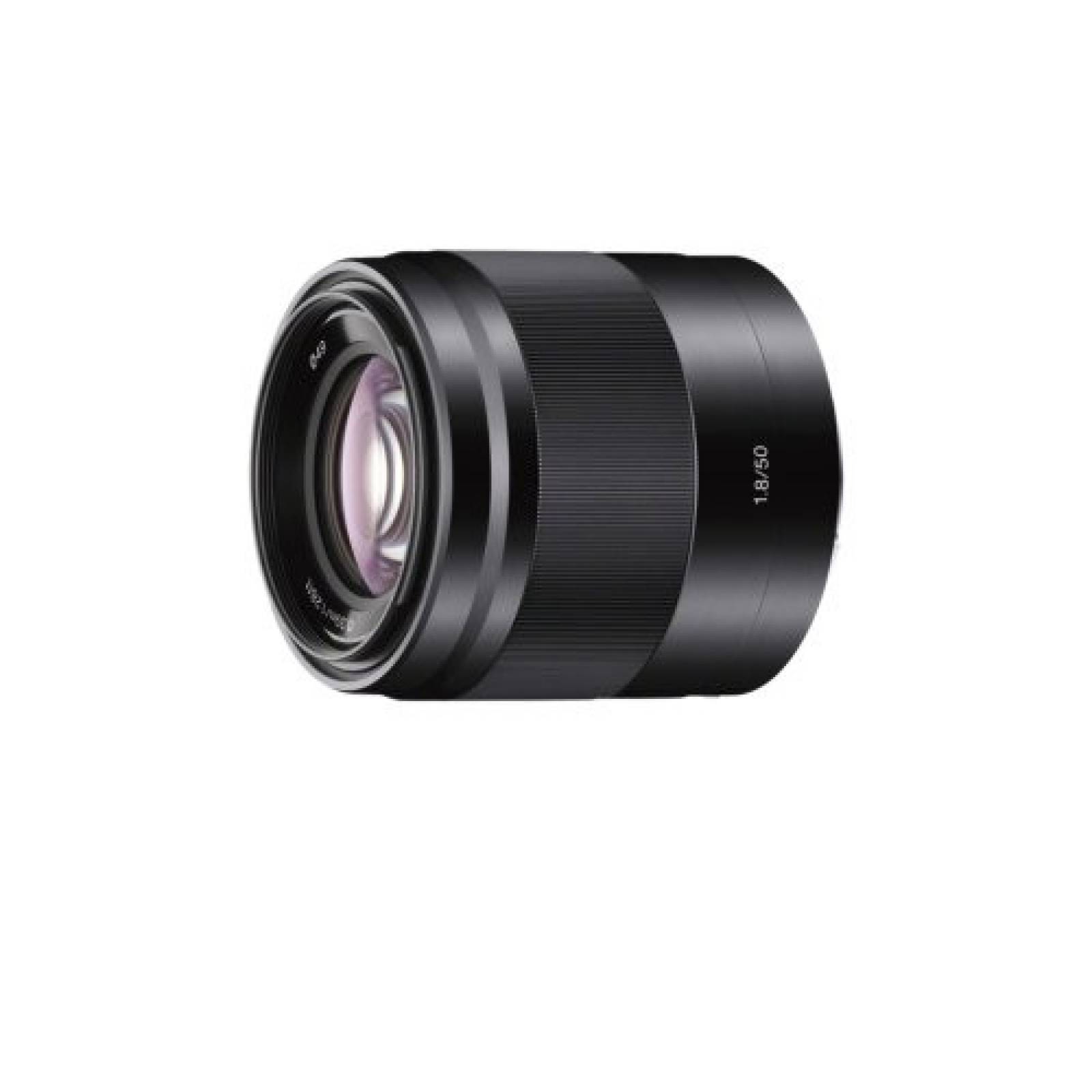 Lente de cámara SLR Sony E 50 mm F/1.8 OSS con Estabilizador