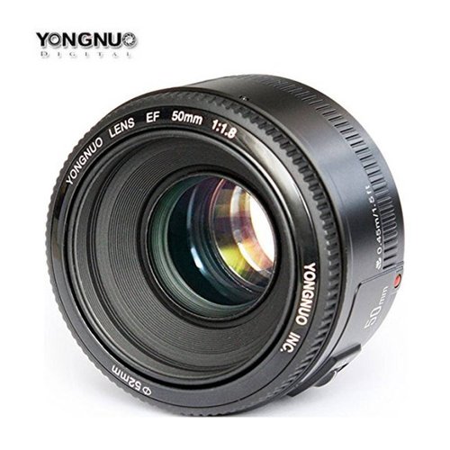 Lente Yongnuo Yn50mm F1.8 Gran Apertura Af Para Canon Dslr
