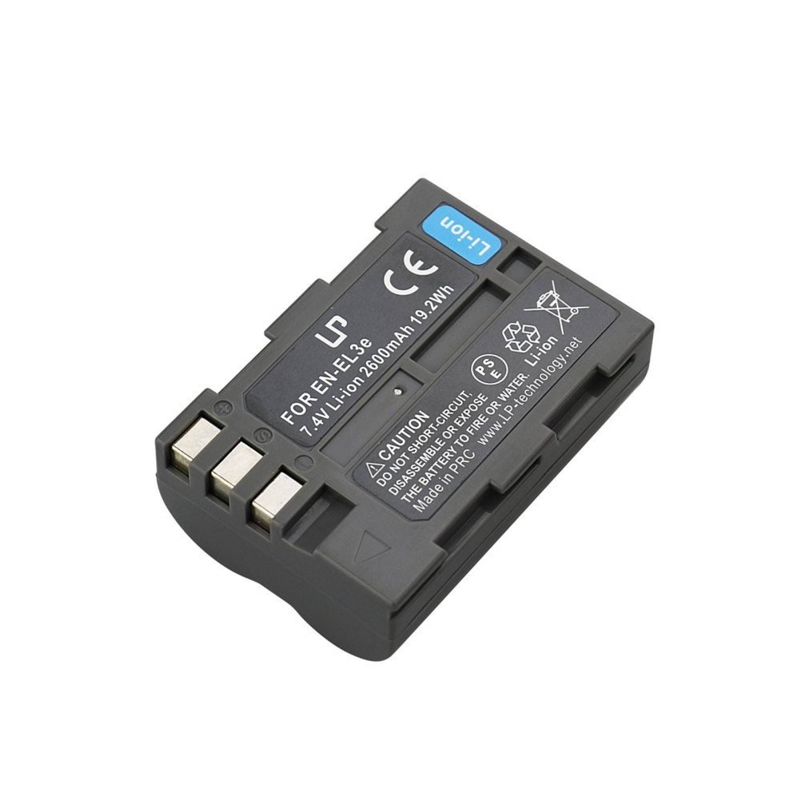 Batería Lp En-el3e Para Nikon D100 D200 D300 D300s D50 D70