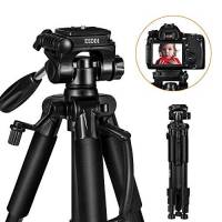Trípode Esddi Para Cámara Dslr De 55 Pulgadas De Aluminio
