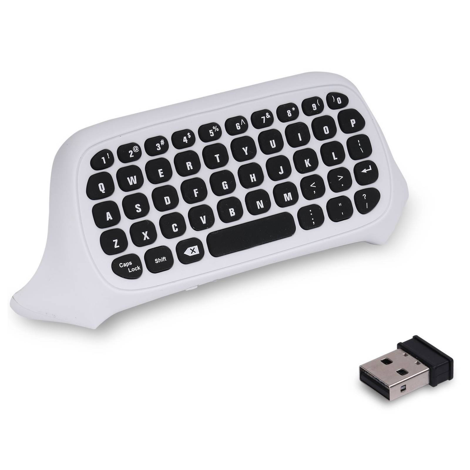 Mini Teclado Moko Para Control Xbox One 2.4g -blanco