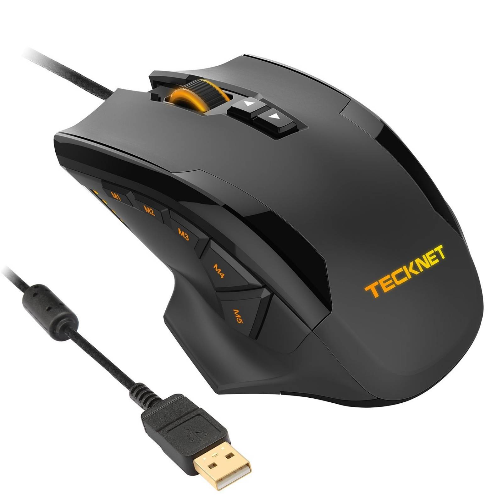 Mouse Gamer TECKNET HYPERTRAK láser programable 16400dpi -Ng