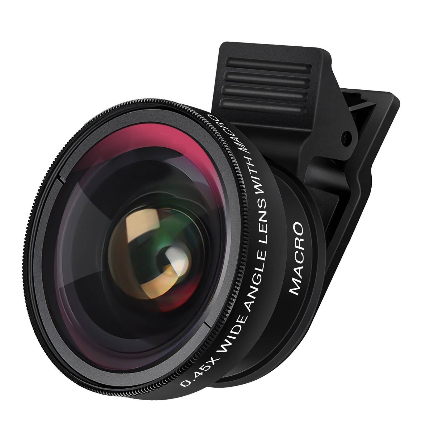 Lente Para Smartphones Badalink 0.45x Macro, Clip Universal