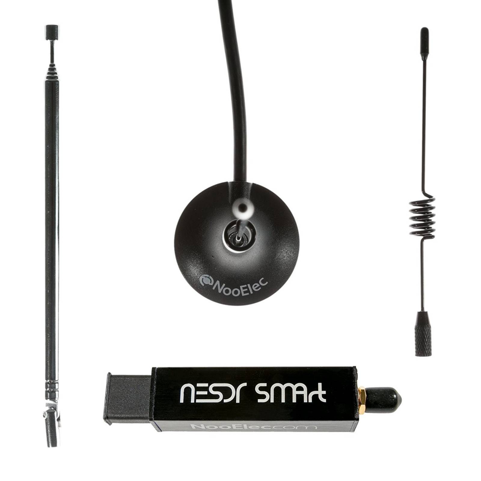 Sintonizador De Tv Nooelec Nesdr Smart Sma Input, 3 Antenas