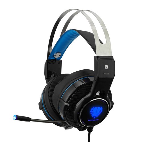 Diadema Gamer Bluefire 3.5mm Over Ear Estereo Mic Ruido -neg