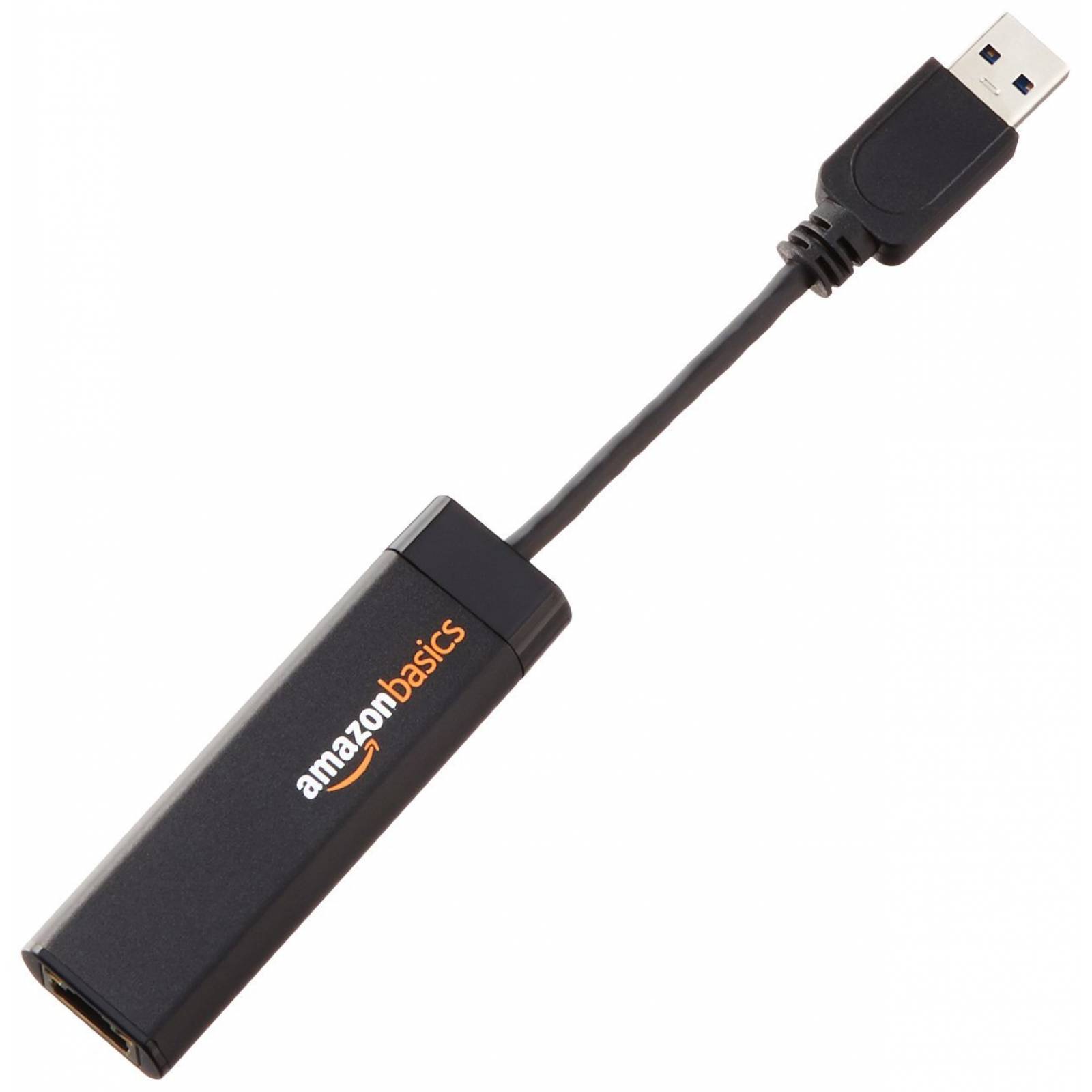 Adaptador De Red Usb Amazonbasics Ae3101x1 A Puerto Ethernet